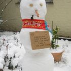 Schneemann 2009