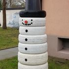 Schneemann Alternative - wenn schon kein Winter ...