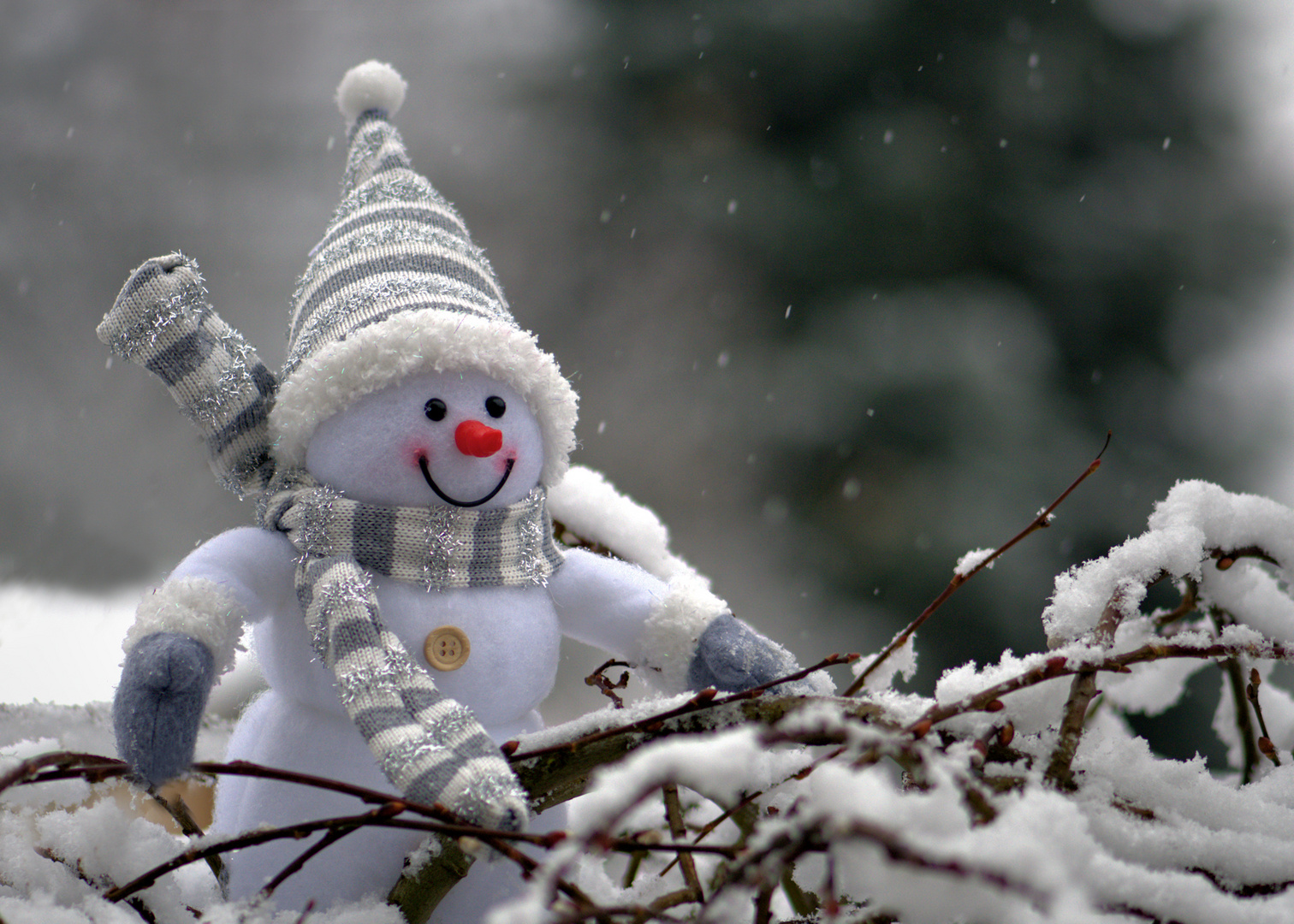 Schneemann Foto & Bild winter, schnee, baum Bilder auf