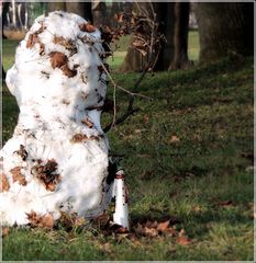 Schneemann groß und klein