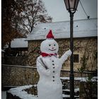 Schneemann in Guntersblum