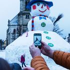 Schneemann Jakob 36. gibt sich die Ehre