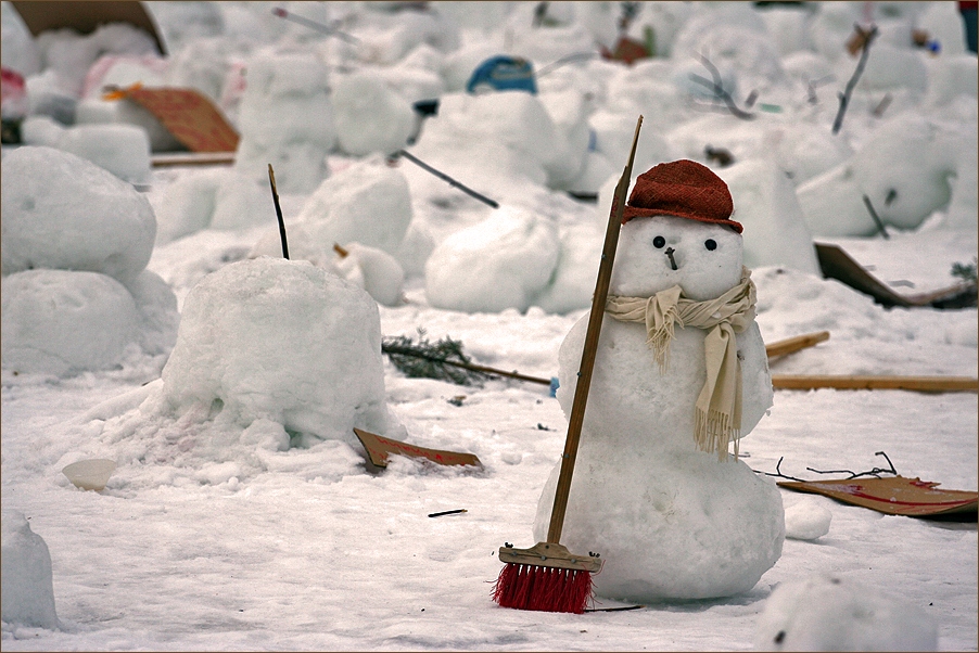 Schneemann-Massaker