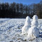 Schneemannpaar