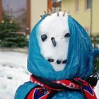 Schneemannportrait - Die Alte