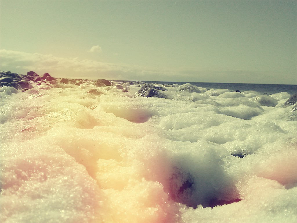 #Schnee#Meer