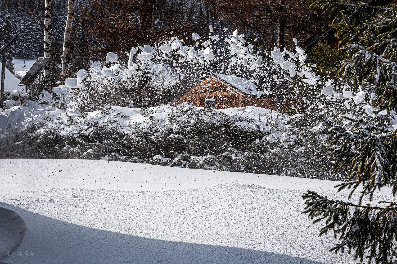 Schnee(p)flug