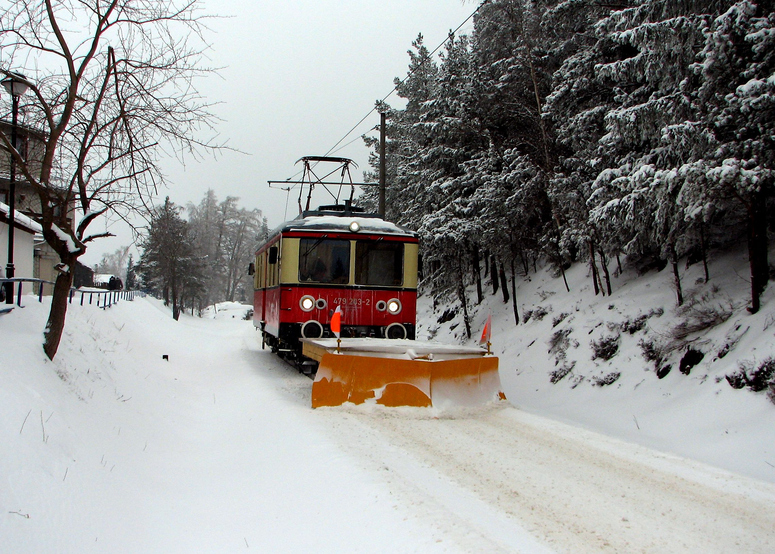 Schneepflug einsatz