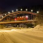 Schneepflug im Schwibbogen