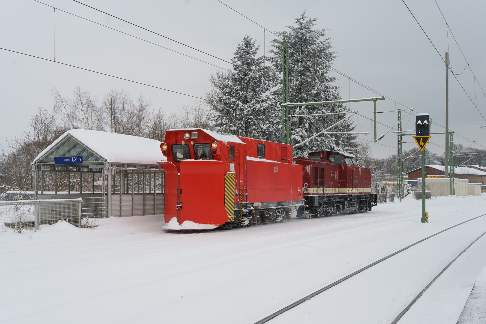 Schneepflugeinsatz