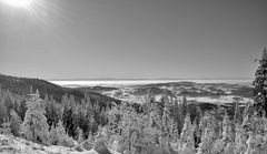 schneereicher Sonnentag