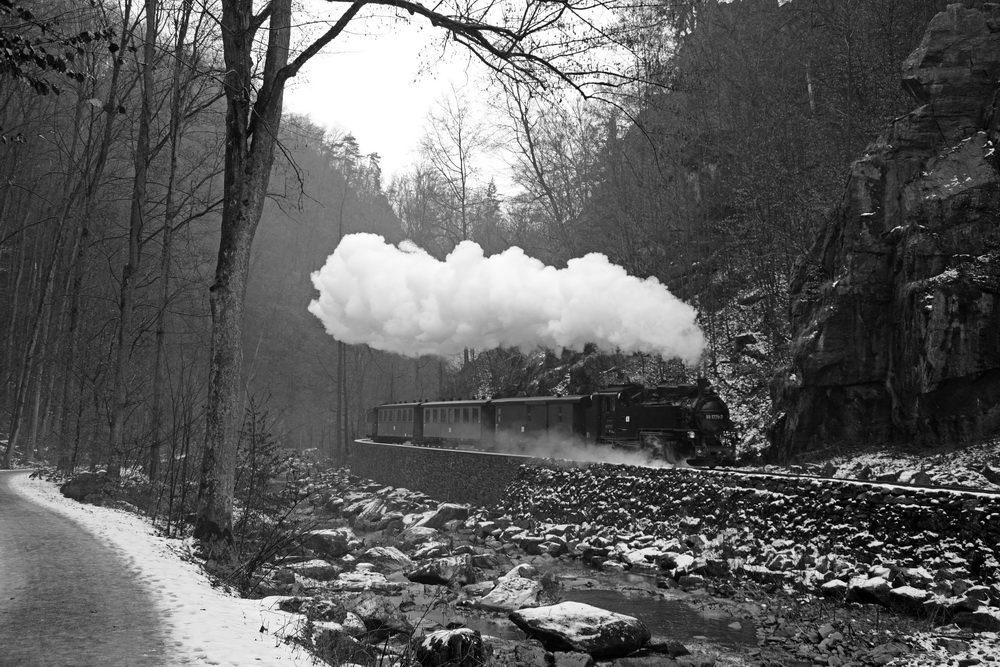 Schneereste im Rabenauer Grund