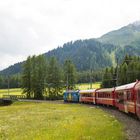 Schneereste und blühende Landschaften