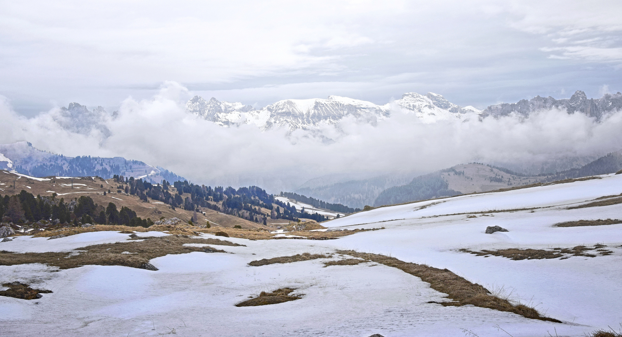 Schneeromantik - Dolomiten -