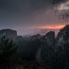 Schneeschauer am Rauschenstein