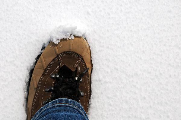 Schneeschuh im September