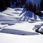 Schneeschuhlaufen am Hochhädrich