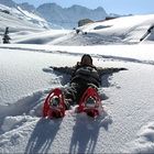 Schneeschuhlaufen in Arosa...