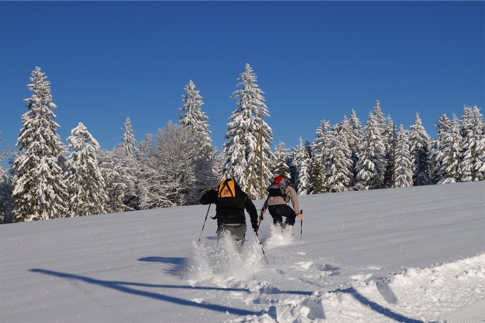 Schneeschuhrennen