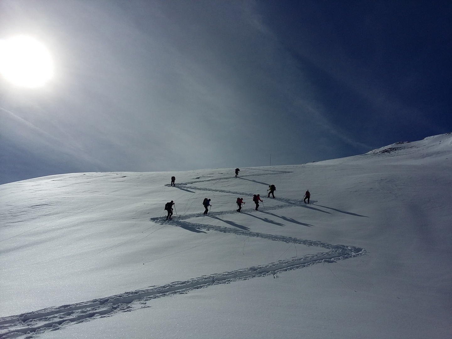 Schneeschuhtour zum Roten Kogel