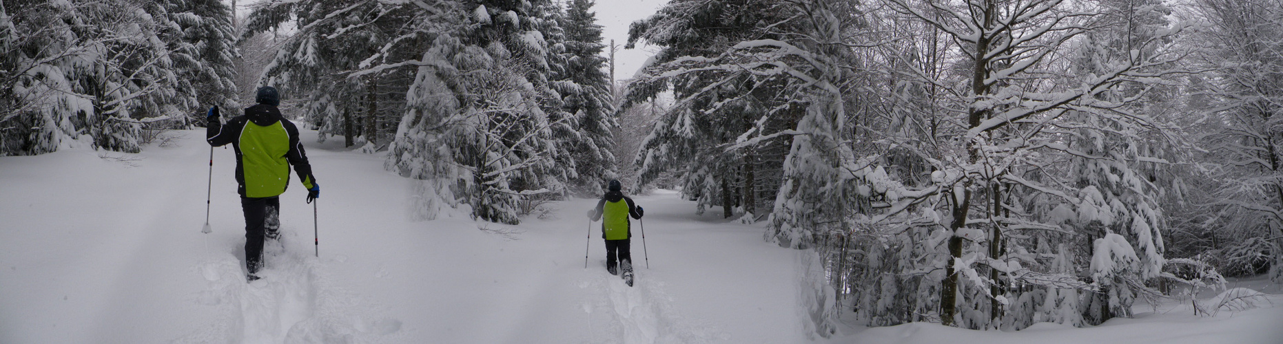 Schneeschuhwandern die Zweite