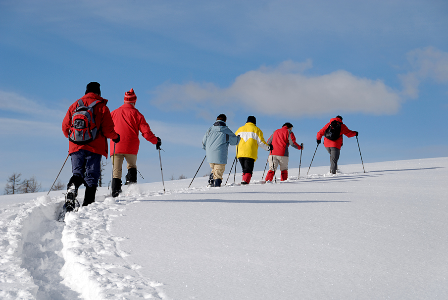 Schneeschuhwandern im Krakautal