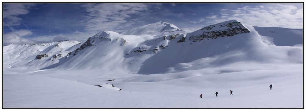 Schneeschuhwandern in den Fideriser Heubergen "2"