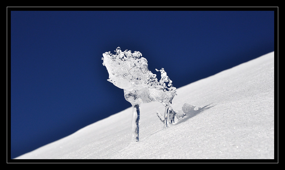 Schneeskulpturen