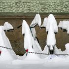 Schneeskulpturen