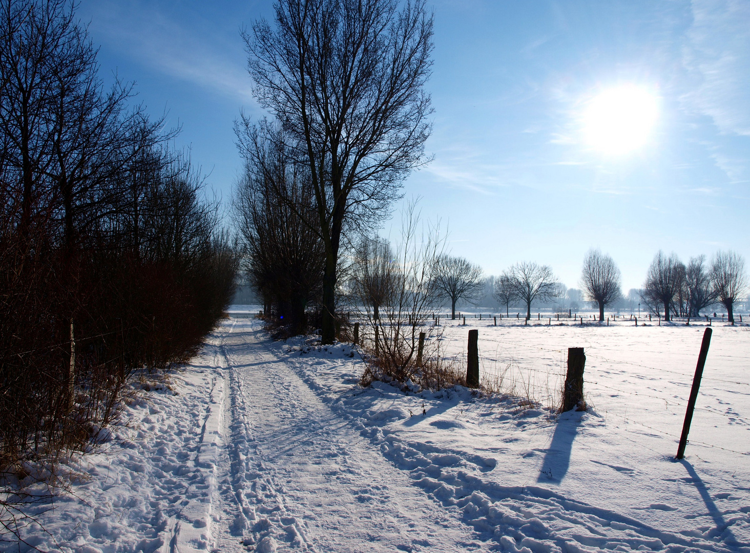 Schneespaziergang