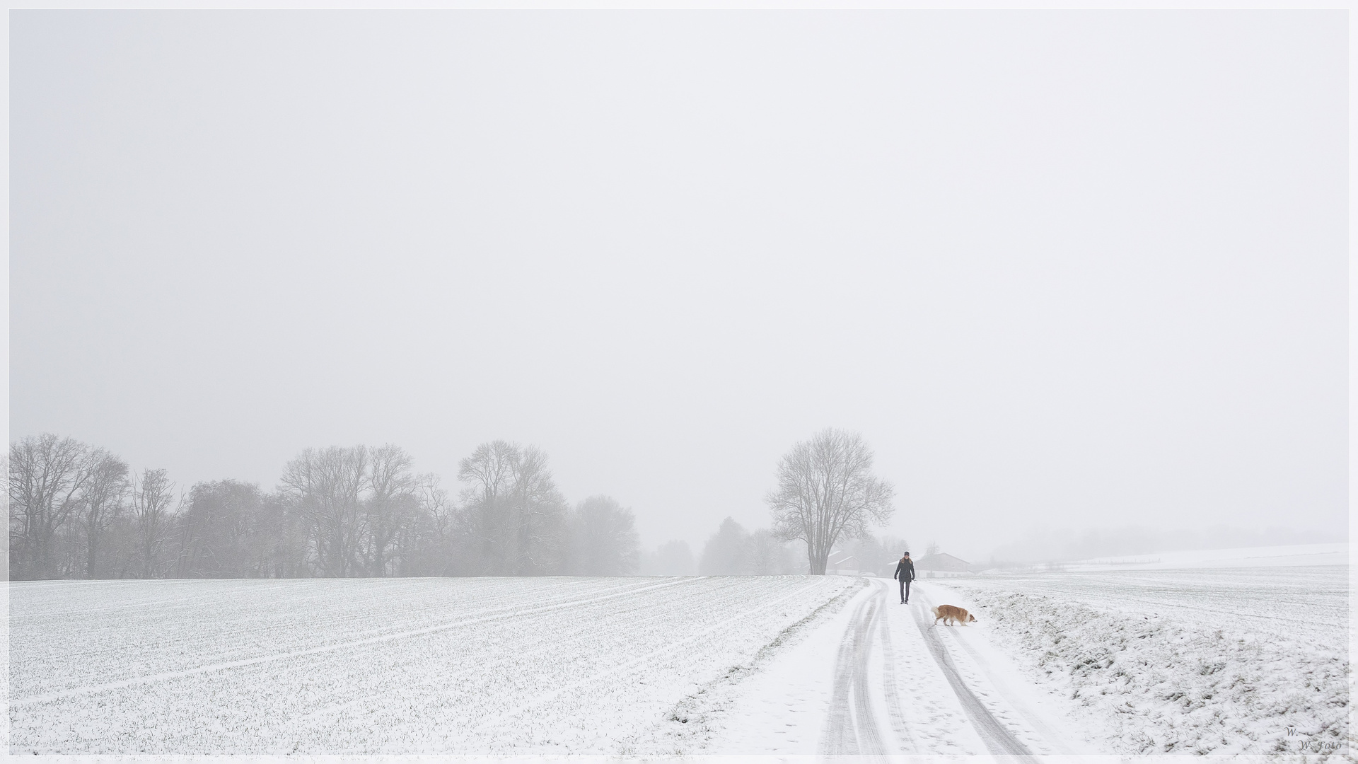 Schneespaziergang