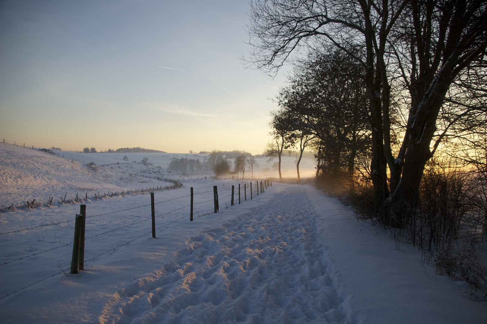 Schneespaziergang