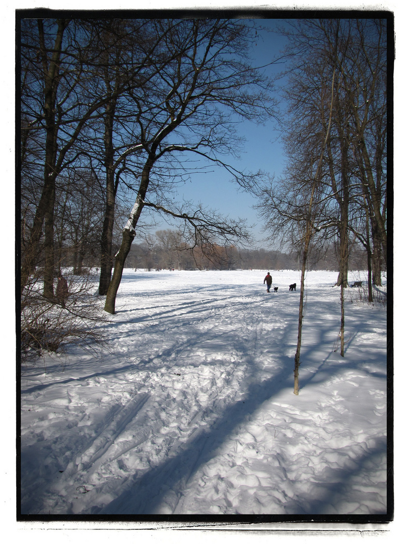 Schneespaziergang