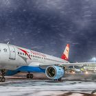 SCHNEESTURM AM AIRPORT