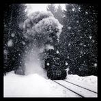 Schneesturm am Brocken