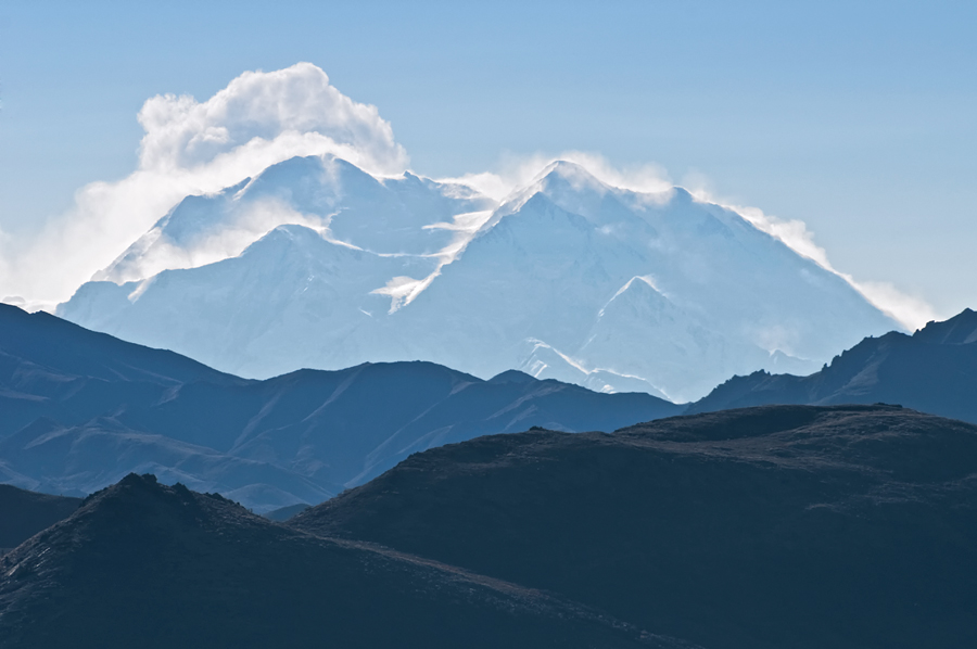 Schneesturm am Mt. McKinley von Martina Benedetti 