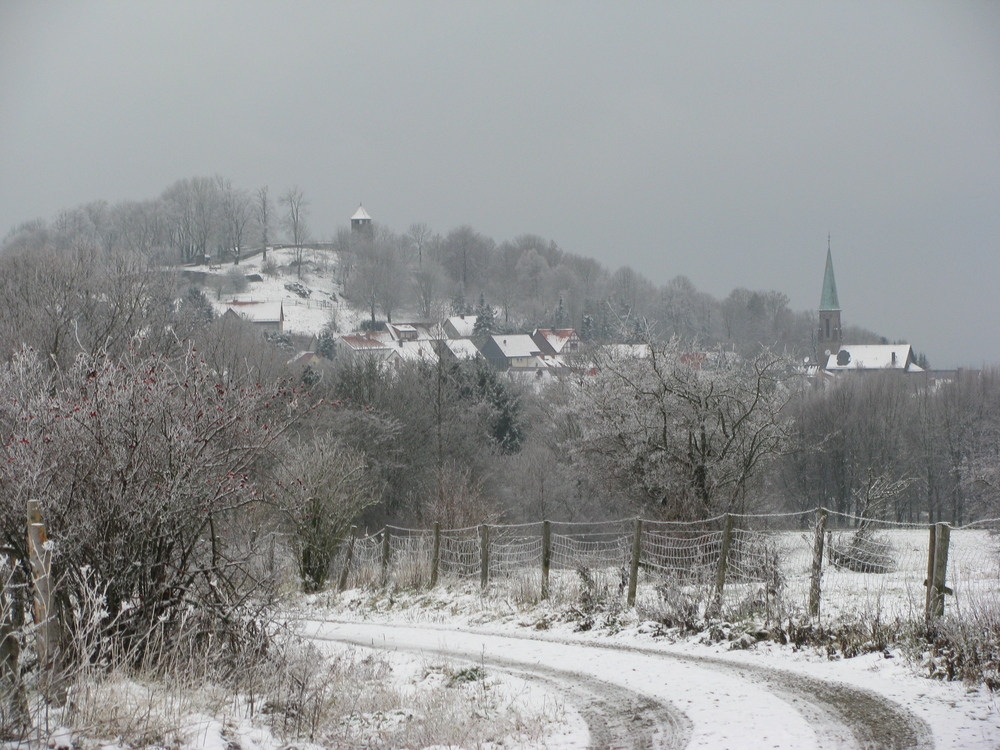 Schneesturm im Anmarsch