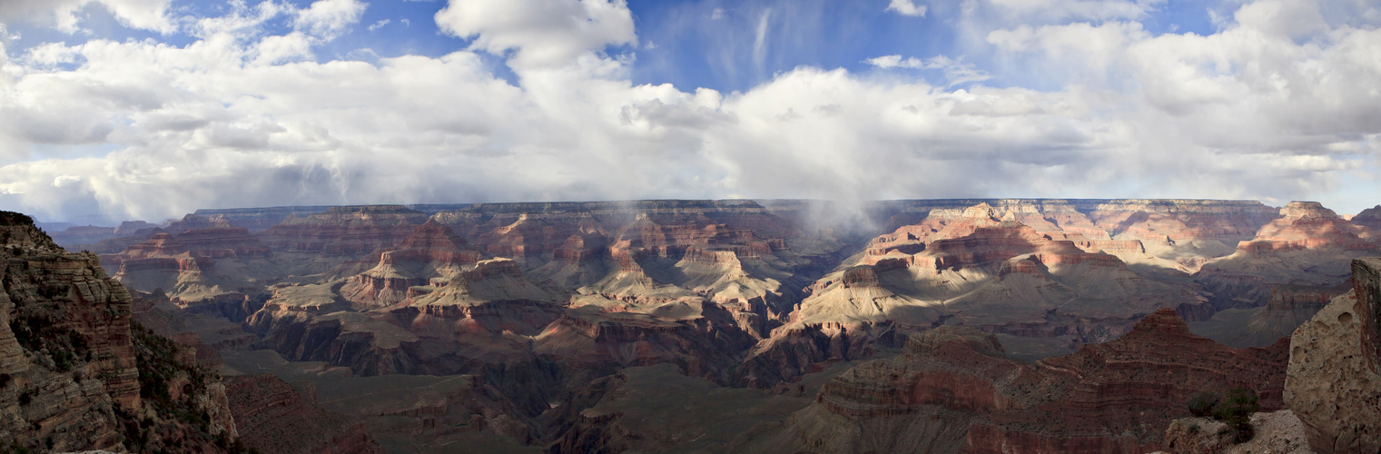 Schneesturm im Grand Canyon