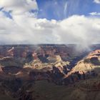 Schneesturm im Grand Canyon