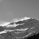 Schneesturm im Martelltal