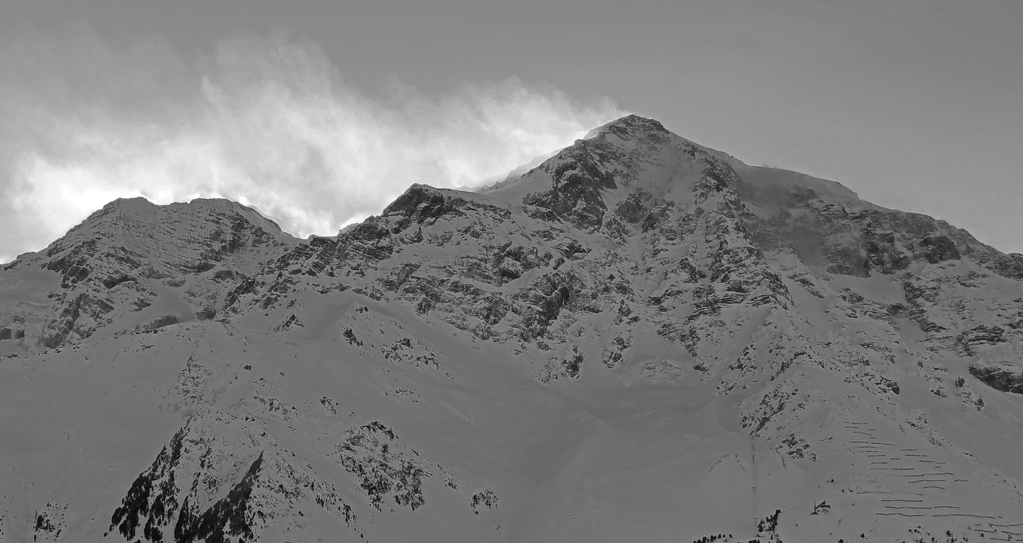 Schneesturm Ortlergruppe_24.01.2021