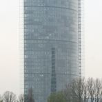 Schneesturm vor Posttower