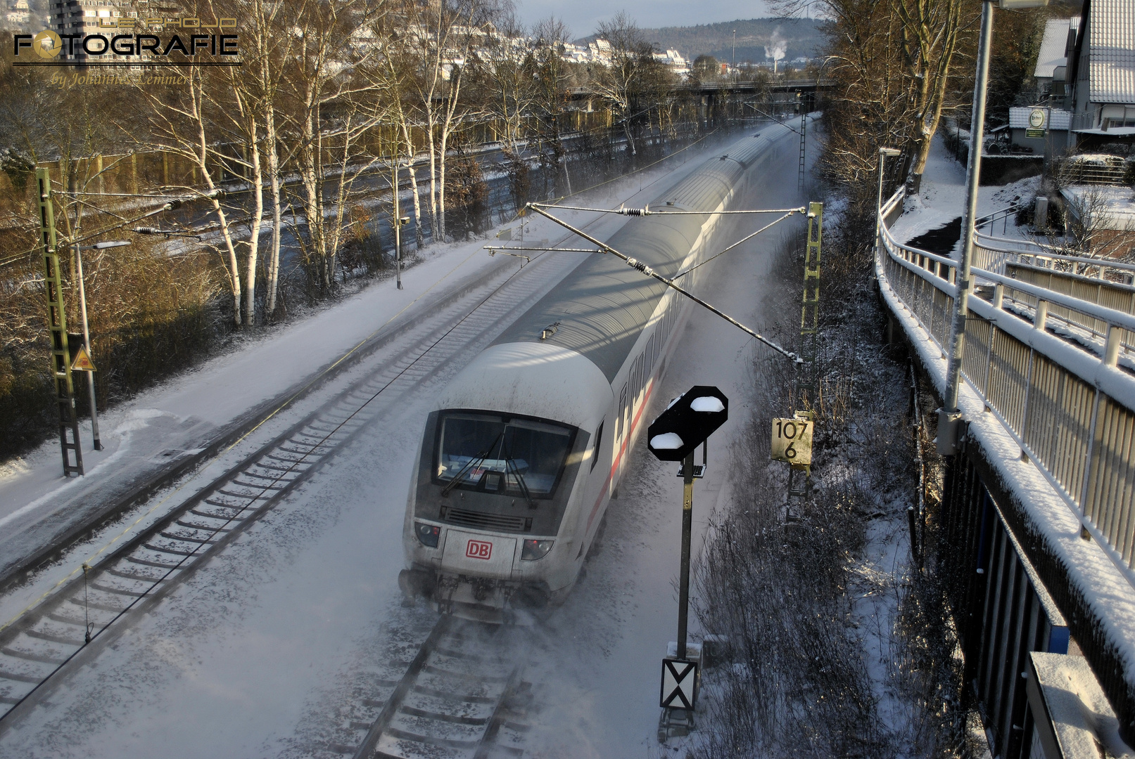 Schneetag am Südbahnhof