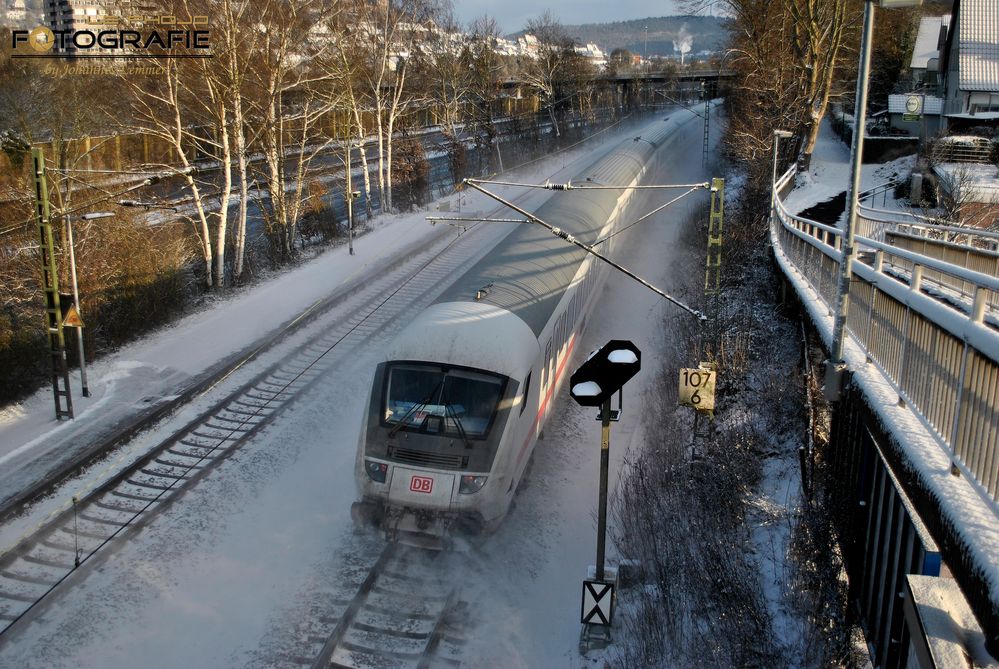 Schneetag am Südbahnhof