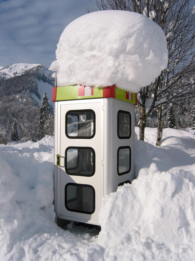 Schneetelefon von Patricia Gary