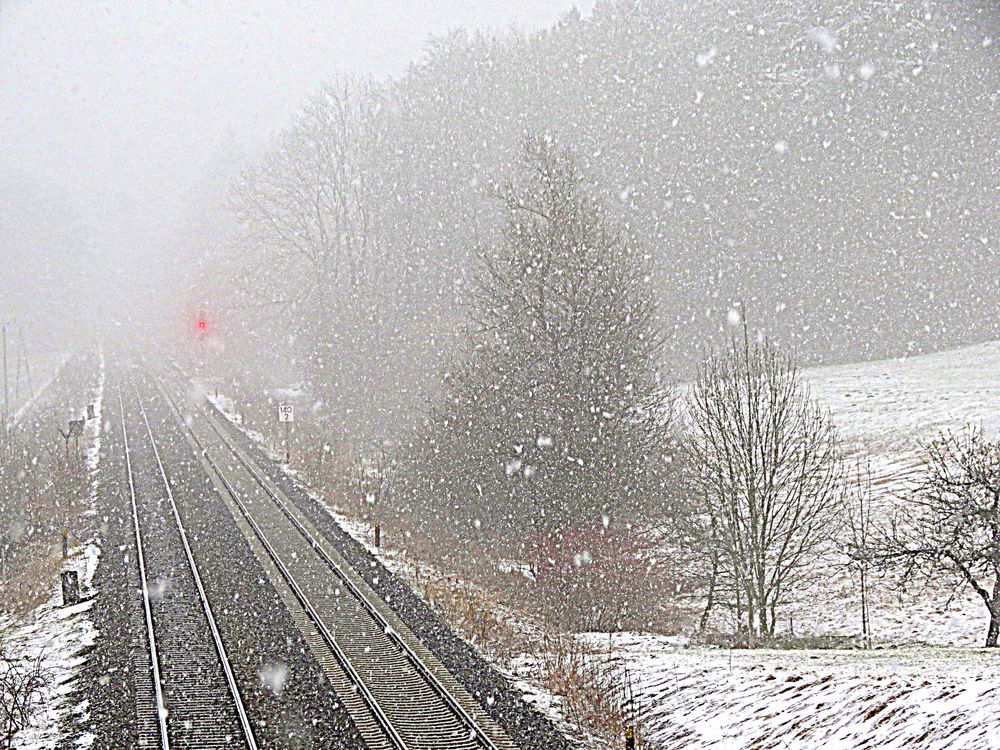 Schneetreiben Schneetreiben