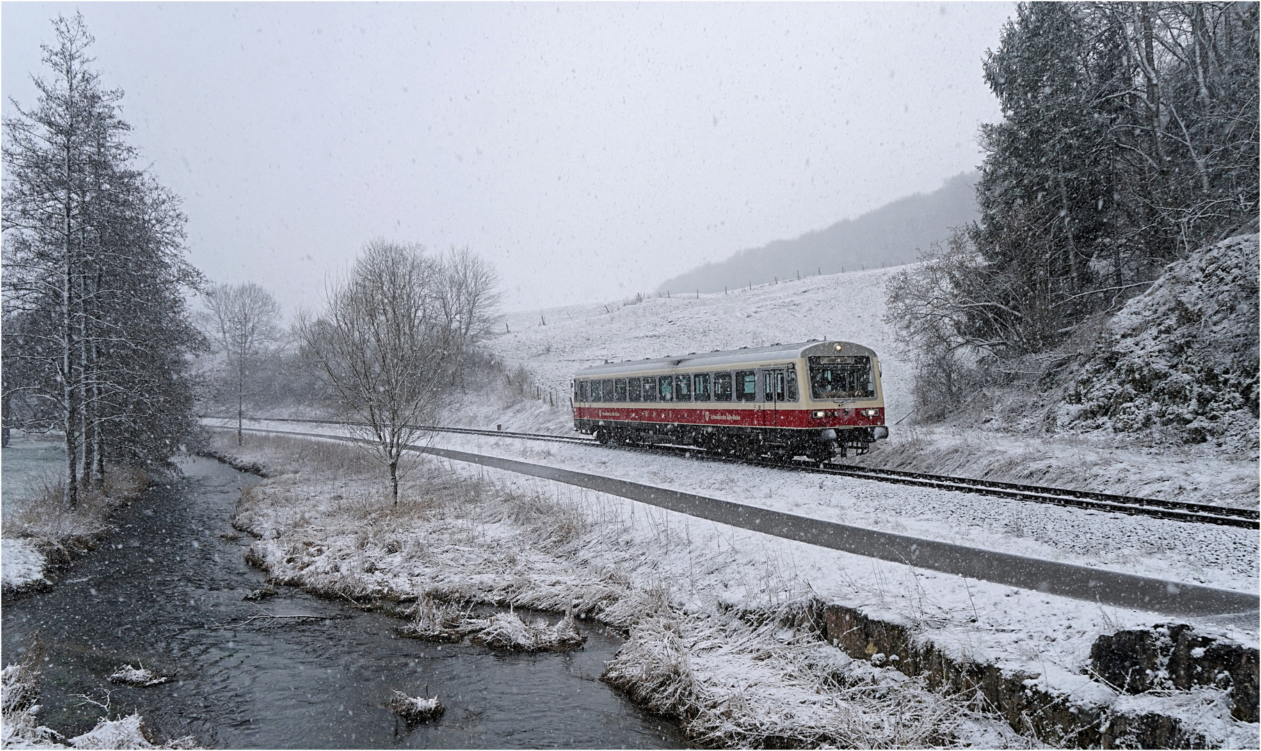 Schneetreiben