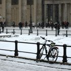 (Schnee)Treiben am Pariser Platz