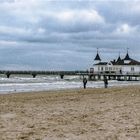 Schneetreiben auf Usedom 2012