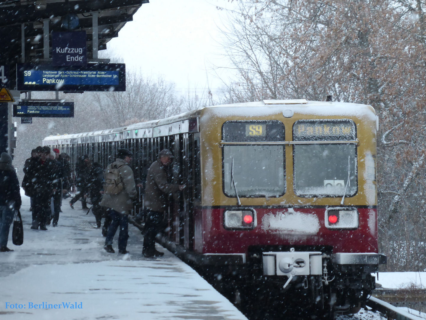 Schneetreiben